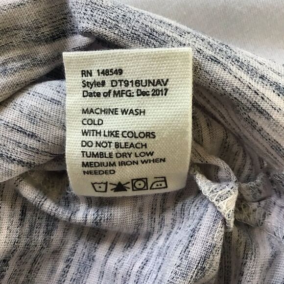 Paper Denim& Cloth Space Dyed Crew Neck Tee - Picture 6 of 6